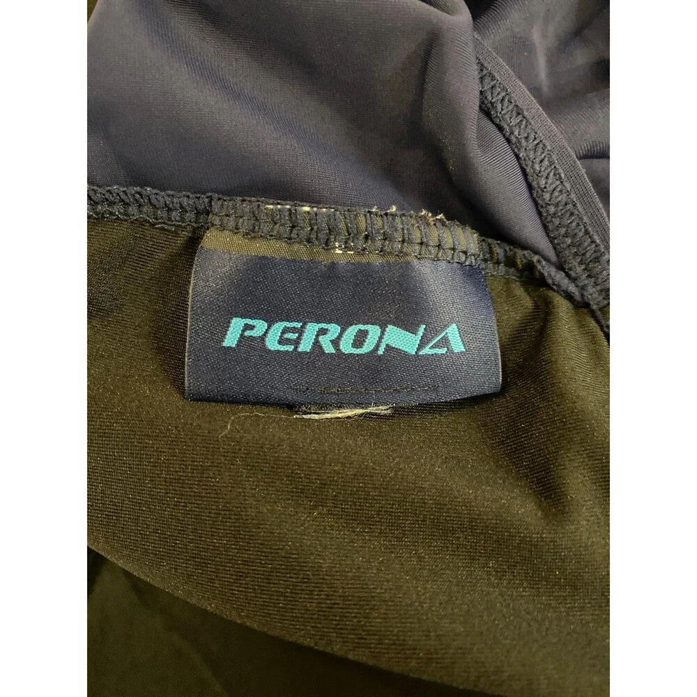 Perona One Piece Swimsuit Modest Plus Size 2X Navy Blue‎ Flattering Long Skirt - Picture 5 of 11